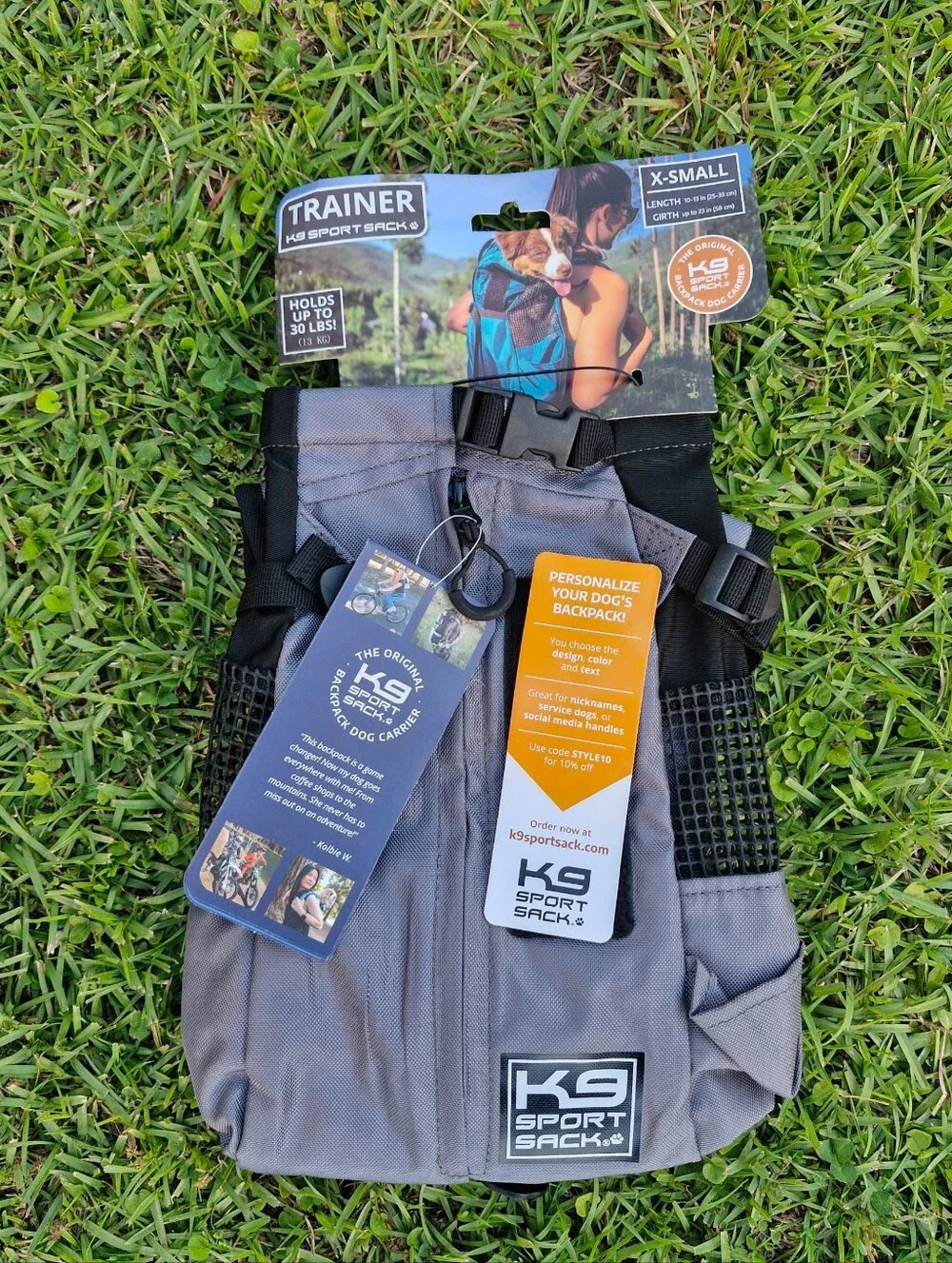 K9 Sport Sack Trainer Pet Carrier Backpack - XSmall